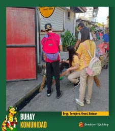 Clean-Up Drive sa Brgy. Tenejero, Orani, Bataan